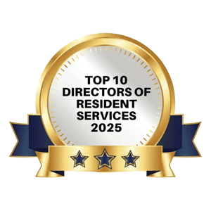 Top 10 Directors of Resident Services - 2025