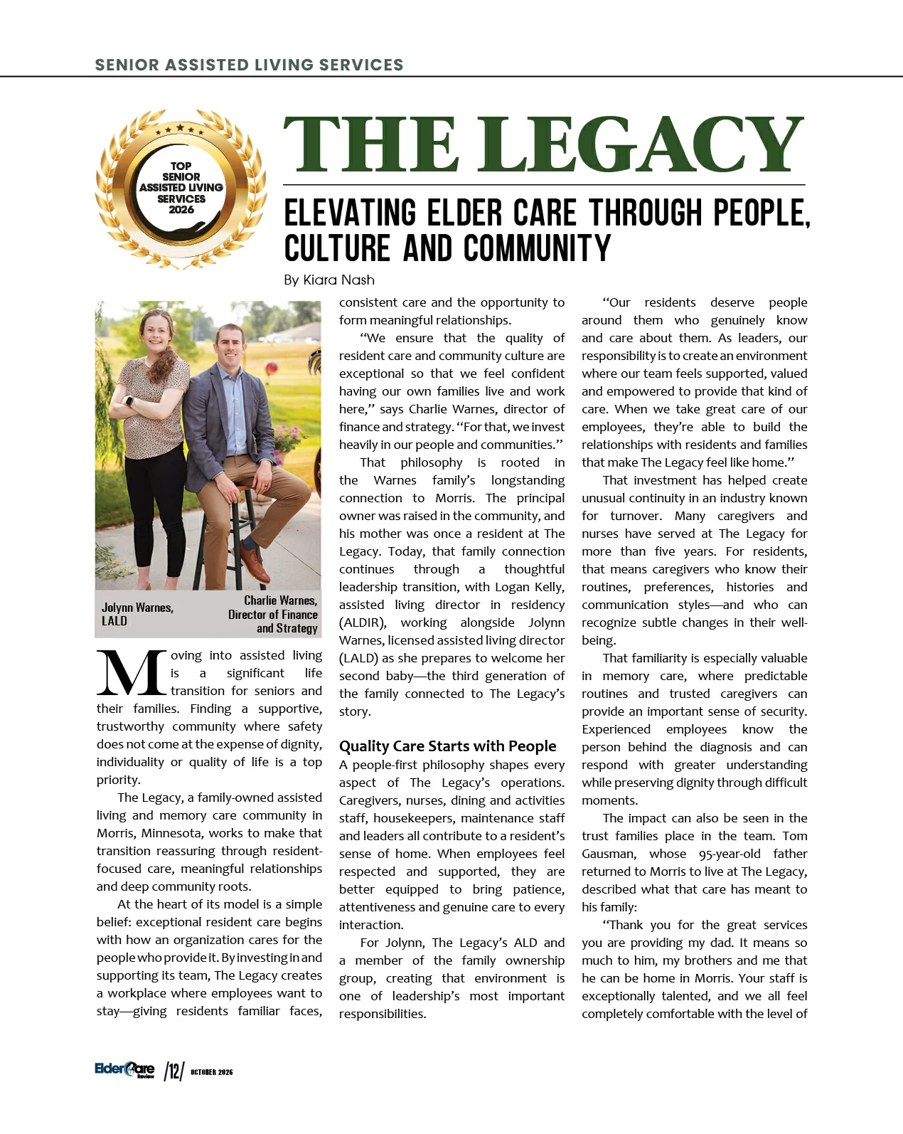  Assisted Living | Energy Business Review