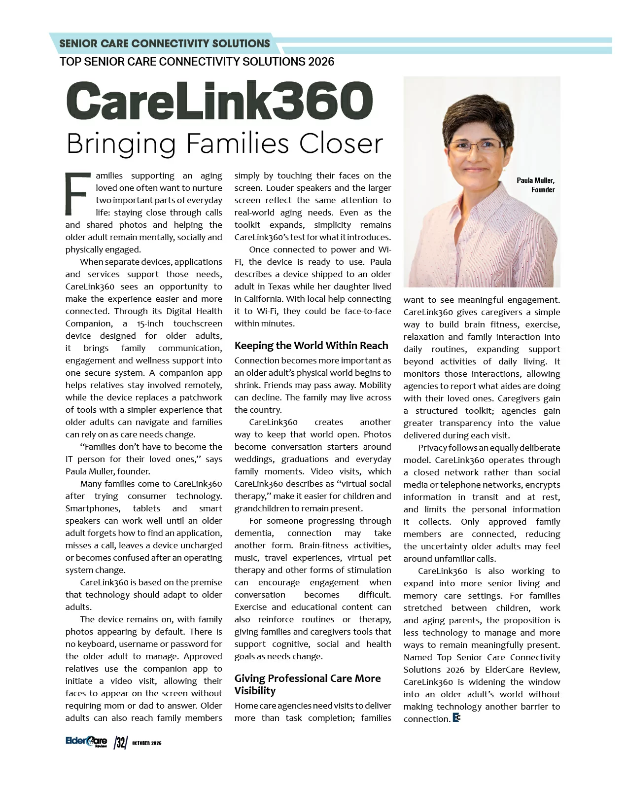  Senior Monitoring Solution | Energy Business Review
