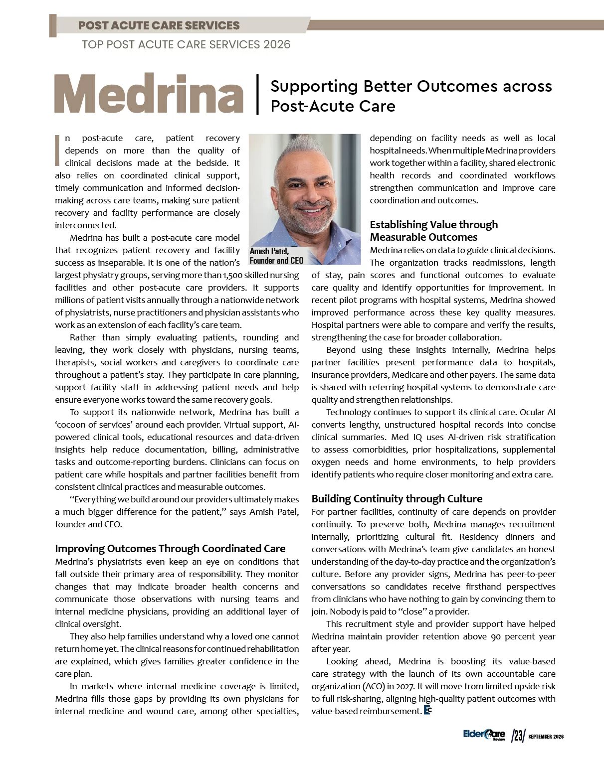  Senior Care | Energy Business Review