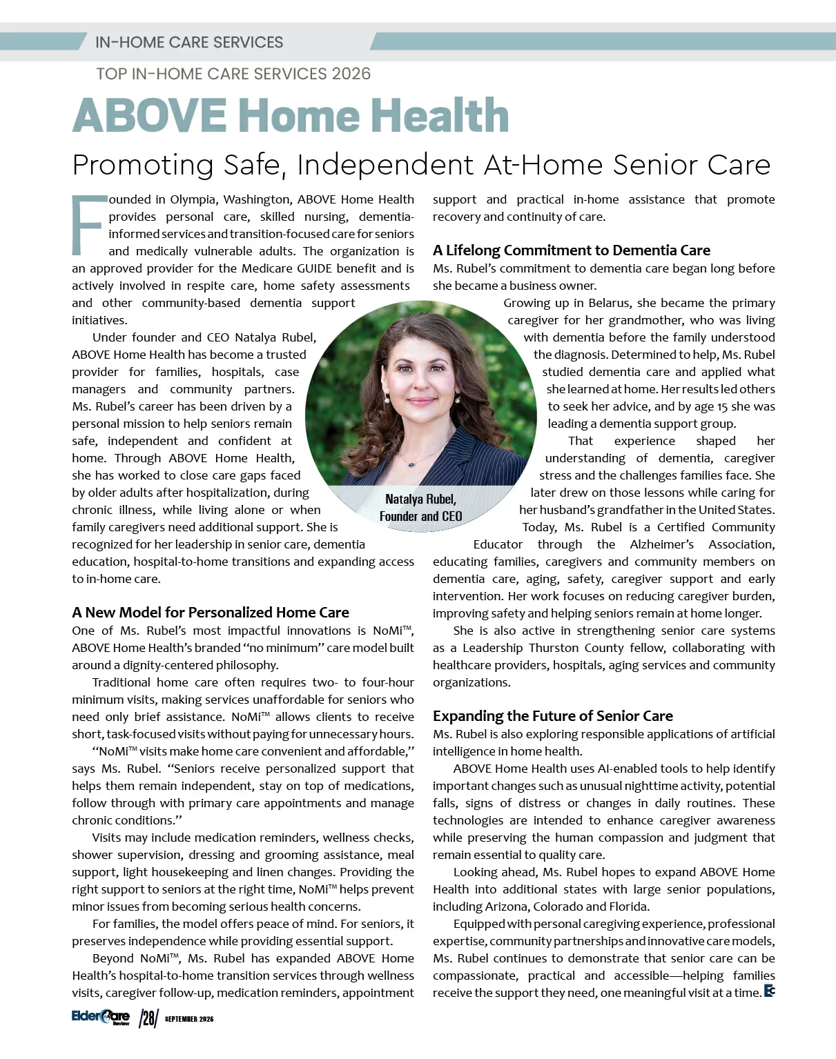  Home Care | Energy Business Review